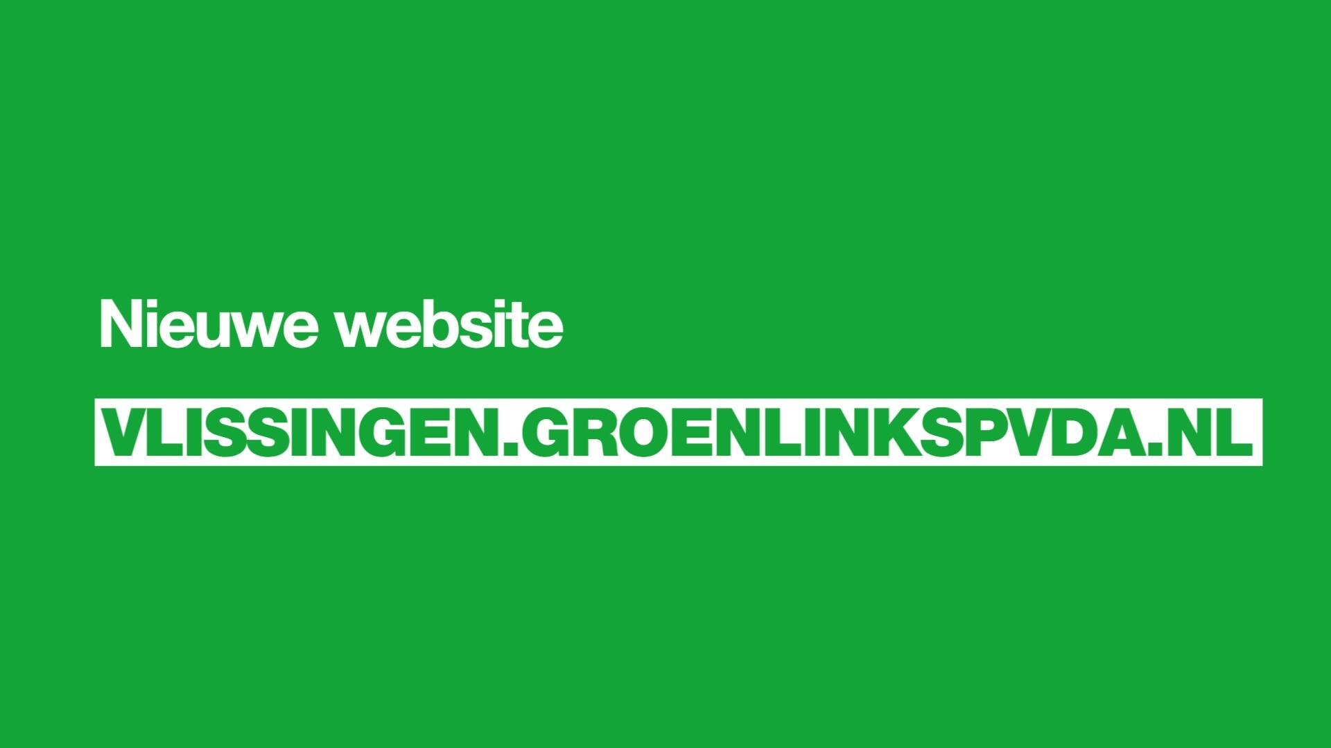 Nieuwe website